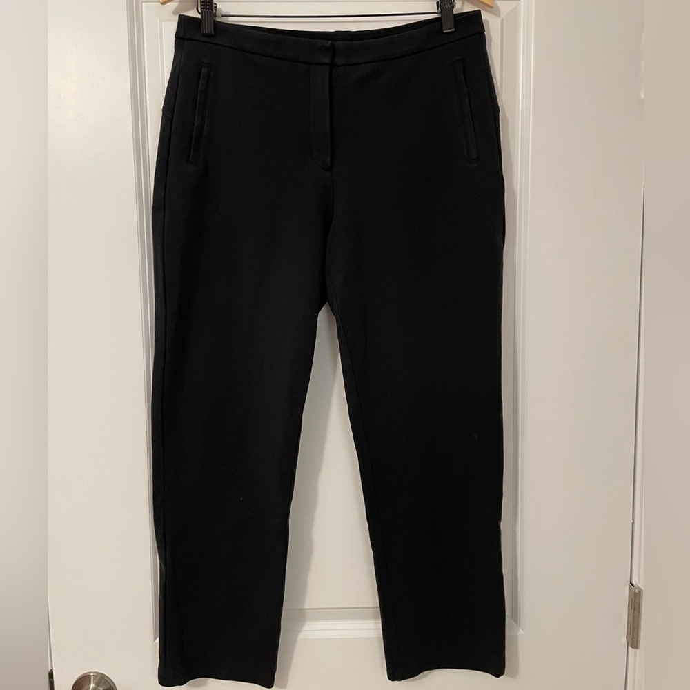 Lululemon Stretch Career Black Trouser Dress Pants Womens